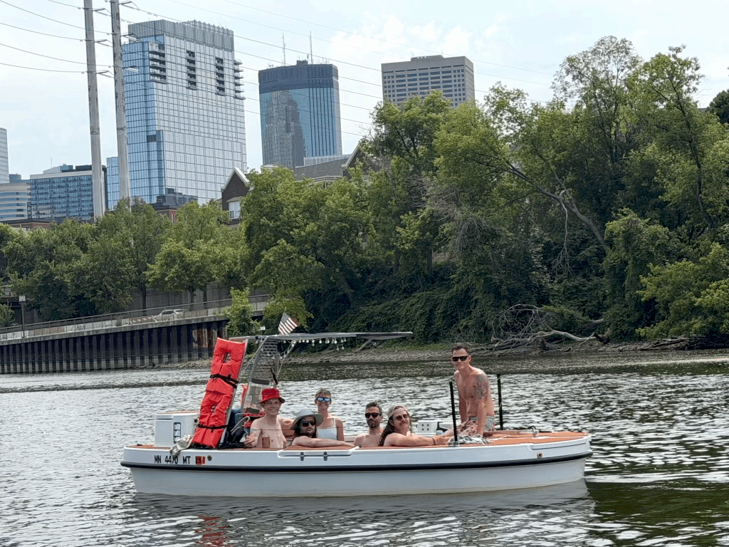 Hot Tub Boat Rental